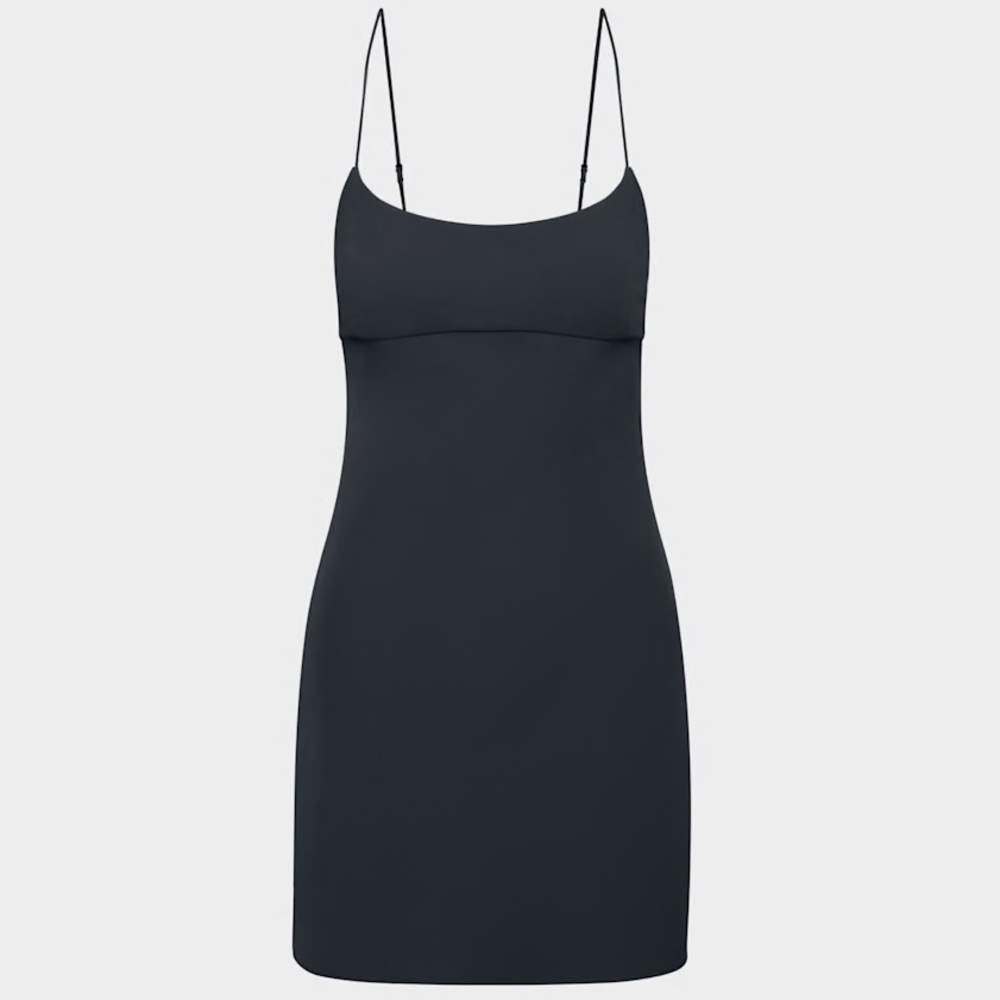 Aritzia Wilfred Foxley Dress - Dark Night Navy